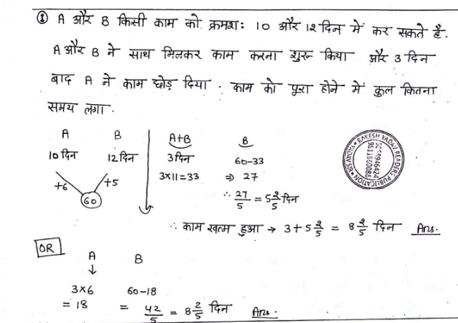 Class Notes Rakesh Yadav For All Competitive Exams PDF