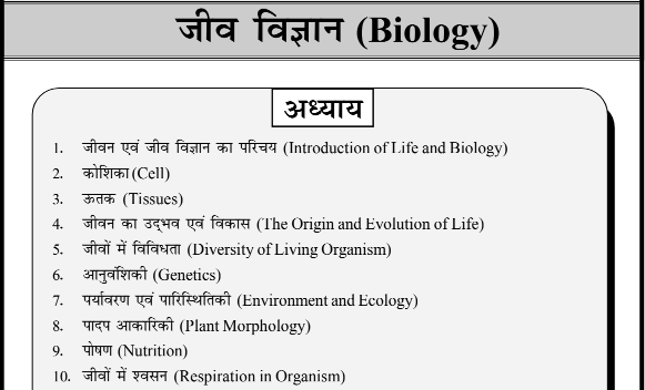 Biology Handwritten Notes In Hindi PDF| बायोलॉजी के महत्वपूर्ण हस्तलिखित नोट्स