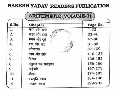 Rakesh Yadav Maths Book| राकेश यादव की महत्वपूर्ण गणित की पुस्तक