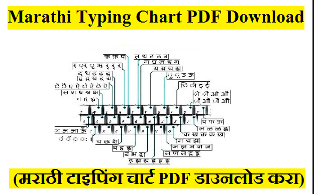 Marathi Typing Chart PDF Download (मराठी टाइपिंग चार्ट PDF डाउनलोड करा)