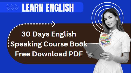 30 Days English Speaking Course Book Free Download PDF